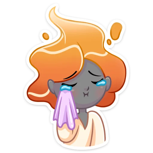 😢 Стикер «Агния» для Telegram