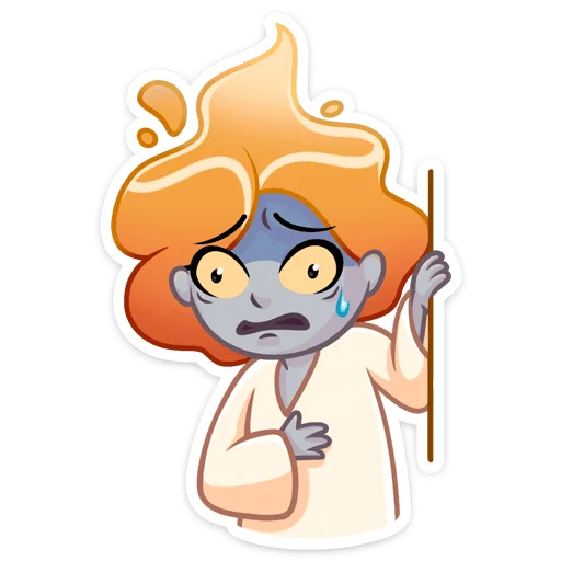 😱 Стикер «Агния» для Telegram
