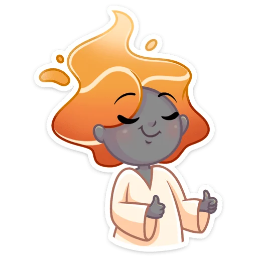 👍 Стикер «Агния» для Telegram