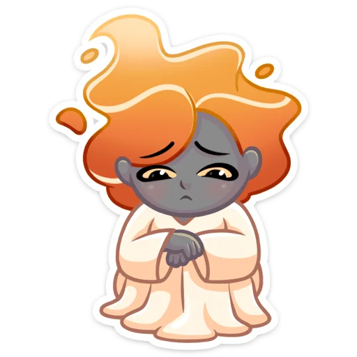 🙁 Стикер «Агния» для Telegram