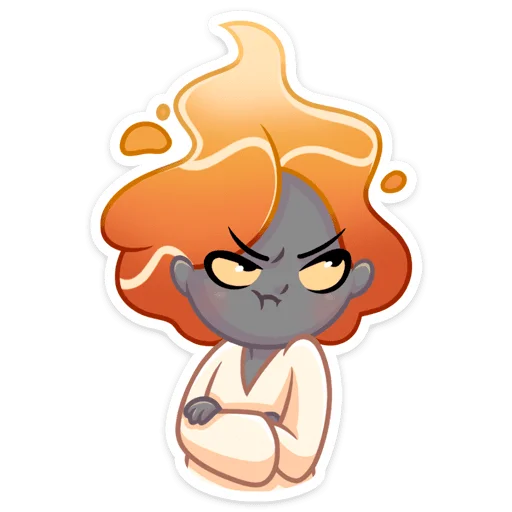 😤 Стикер «Агния» для Telegram