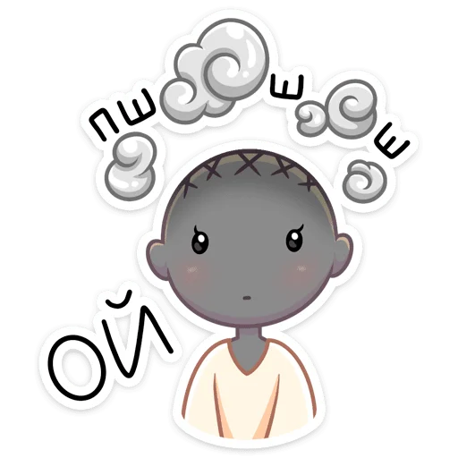 😬 Стикер «Агния» для Telegram