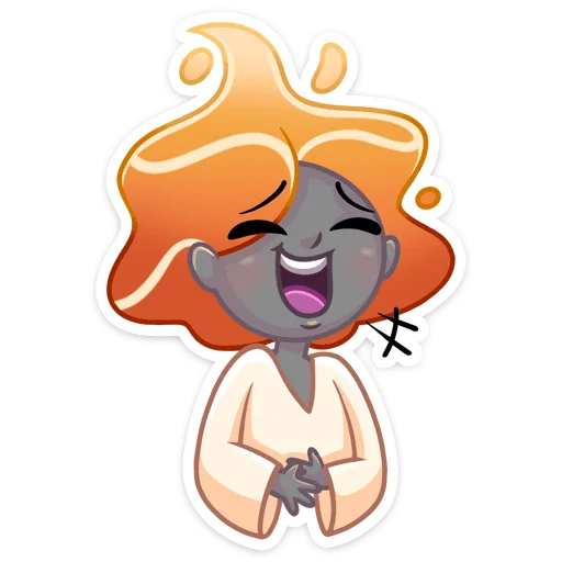 😆 Стикер «Агния» для Telegram