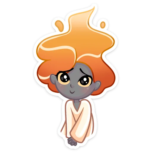 🥺 Стикер «Агния» для Telegram