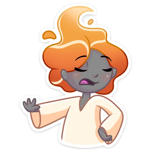 🥵 Стикер «Агния» для Telegram