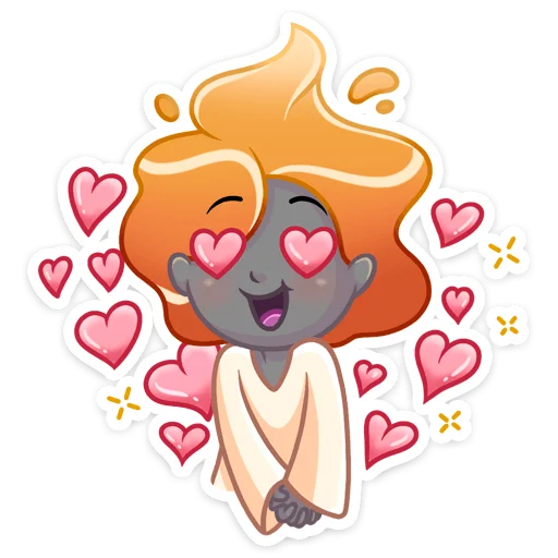 😍 Стикер «Агния» для Telegram