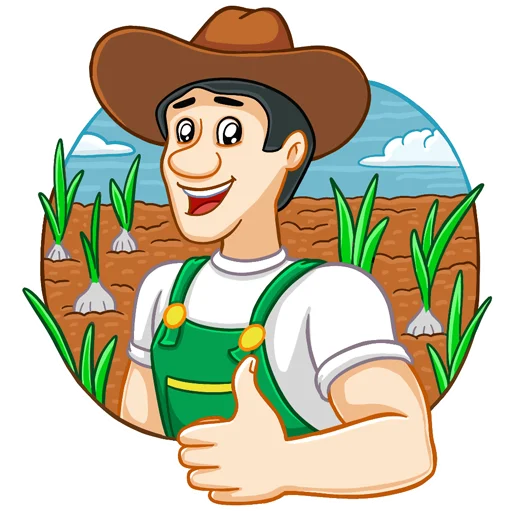 👍 Стикер «Agropapa.com.ua» для Telegram