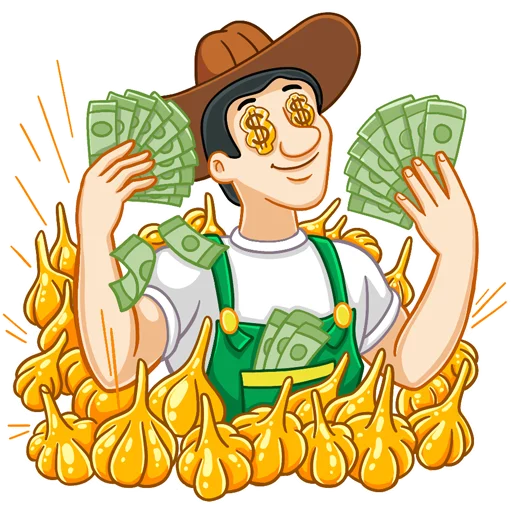 🤑 Стикер «Agropapa.com.ua» для Telegram