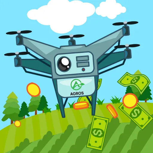 🤑 Стикер «AGROS» для Telegram