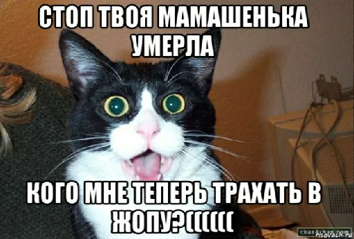 😳 Стикер «А̴̕х̸͌ААХАХАХАХ» для Telegram