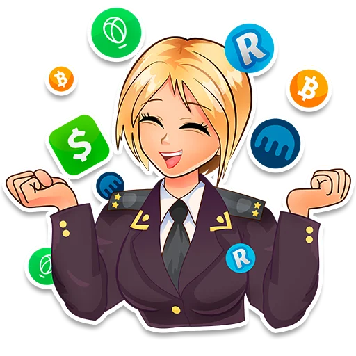 Стикерпак AhegaoVerif для Telegram