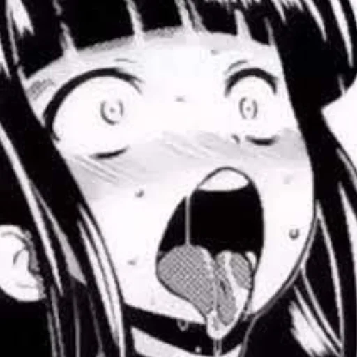 🔞 Стикер «ahegao faces» для Telegram