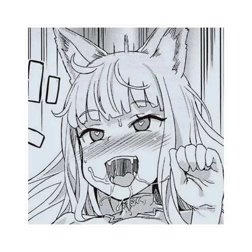 😄 Стикер «ahegaotyans» для Telegram