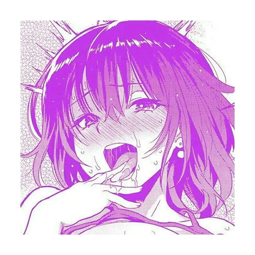 😘 Стикер «ahegaotyans» для Telegram