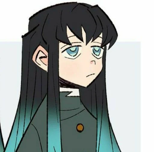 🌟 Стикер «Muichiro Tokito Kimetsu no Yaiba» для Telegram