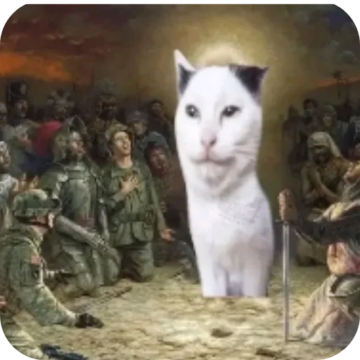 🐱 Стикер «лелеле» для Telegram