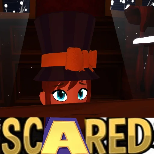 😨 Стикер «A Hat In Time Memes» для Telegram