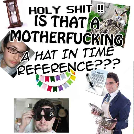 🎩 Стикер «A Hat In Time Memes» для Telegram