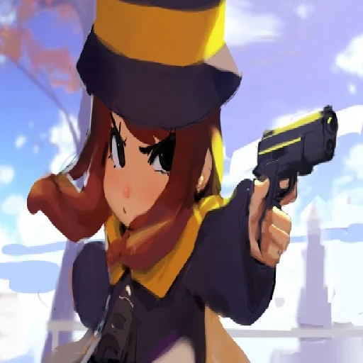 🔫 Стикер «A Hat In Time Memes» для Telegram