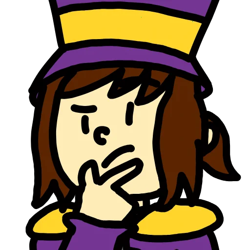 🤔 Стикер «A Hat In Time Memes» для Telegram