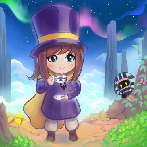 ☕ Стикер «A Hat In Time Memes» для Telegram