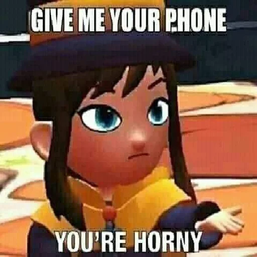 🌚 Стикер «A Hat In Time Memes» для Telegram
