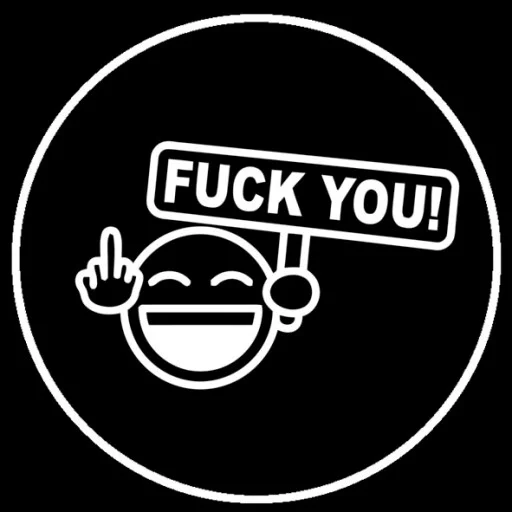 👎 Стикер «ах..на» для Telegram