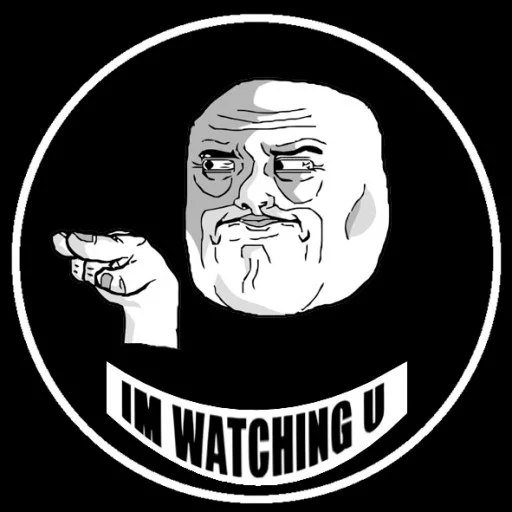 👀 Стикер «ах..на» для Telegram