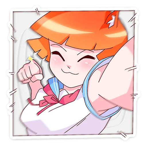 ☺️ Стикер «Айко-тян» для Telegram