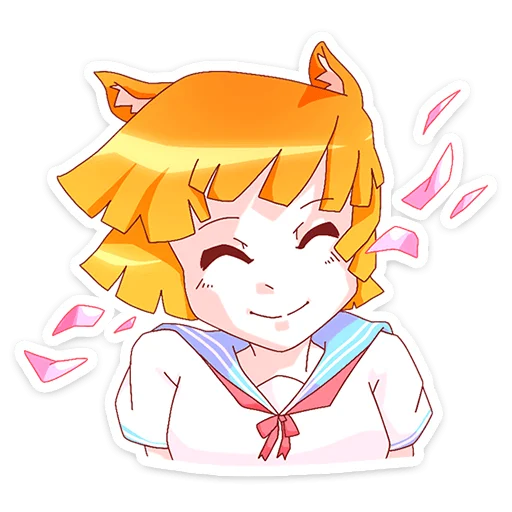 ☺️ Стикер «Айко-тян» для Telegram