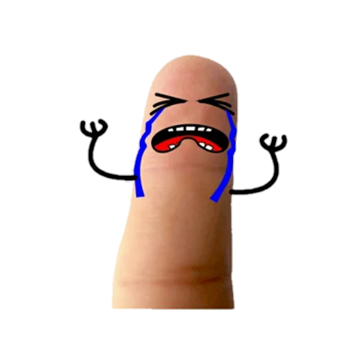 😭 Стикер «finger 2» для Telegram
