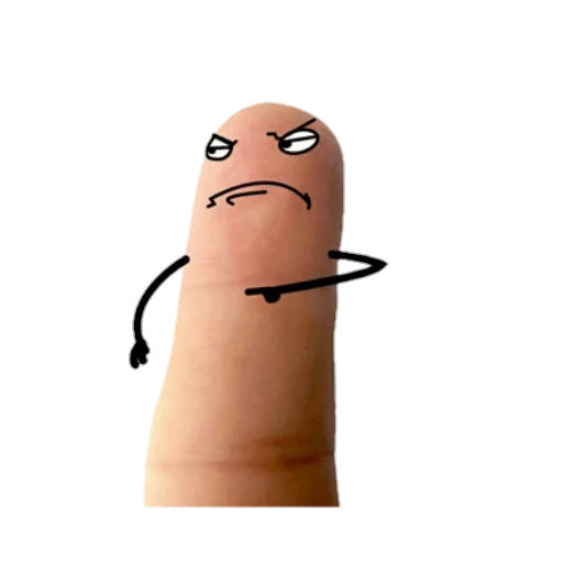 😒 Стикер «finger 2» для Telegram