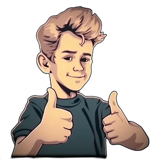 👍 Стикер «Нейронка Каждый День» для Telegram