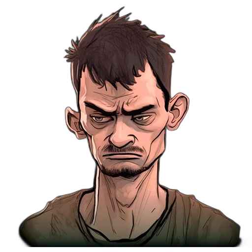 🤨 Стикер «Нейронка Каждый День» для Telegram