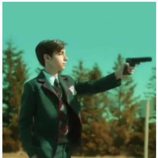 🔫 Стикер «Aidan Gallagher» для Telegram