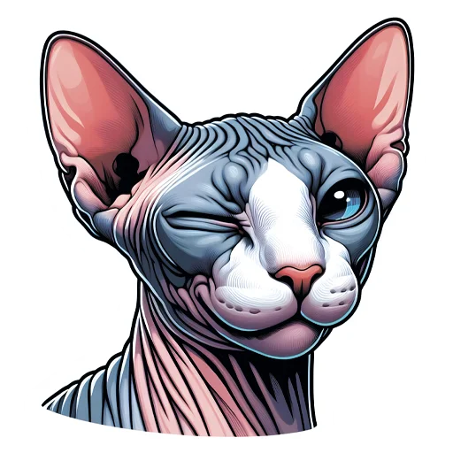 😉 Стикер «sphynxes сфинкс» для Telegram