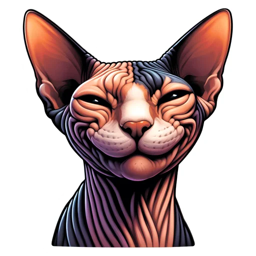 😊 Стикер «sphynxes сфинкс» для Telegram