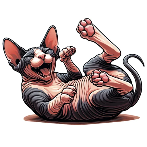 🤣 Стикер «sphynxes сфинкс» для Telegram