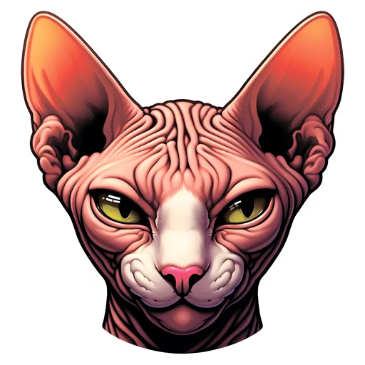😏 Стикер «sphynxes сфинкс» для Telegram
