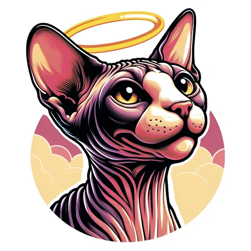 😇 Стикер «sphynxes сфинкс» для Telegram