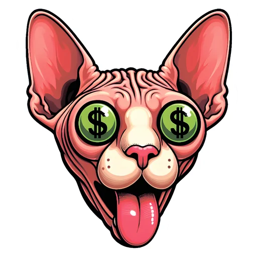 🤑 Стикер «sphynxes сфинкс» для Telegram