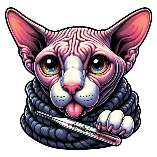 🤒 Стикер «sphynxes сфинкс» для Telegram
