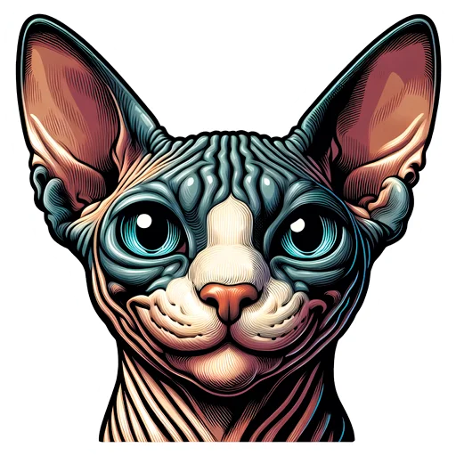 🙂 Стикер «sphynxes сфинкс» для Telegram