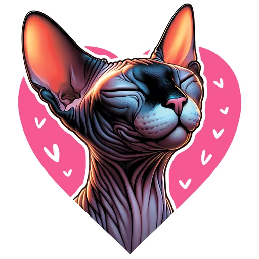 🥰 Стикер «sphynxes сфинкс» для Telegram