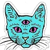 Стикер 7 🫥 aiem emoji - стильные tumblr эмоджи