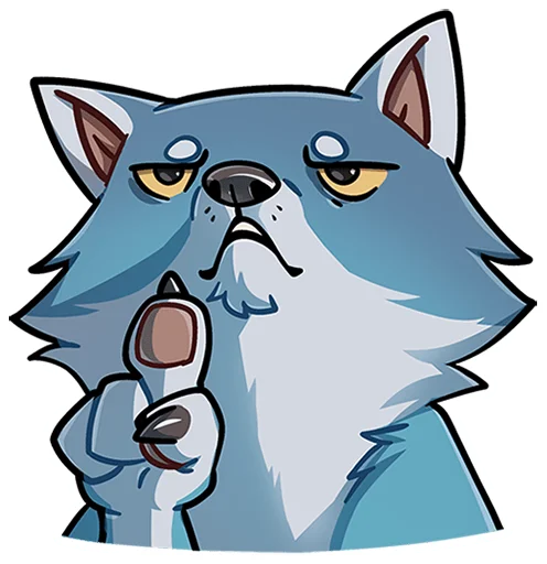 ☝ Стикер «Айфель без надписей» для Telegram