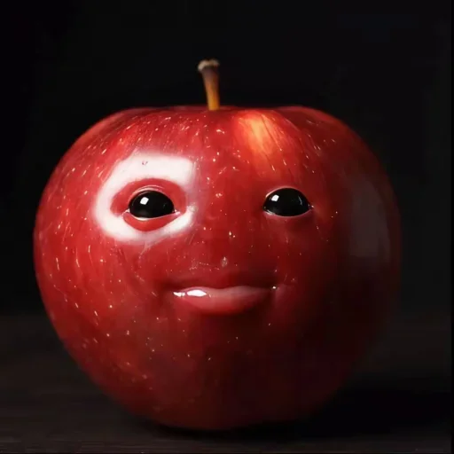 🍎 Стикер «ai fruits» для Telegram