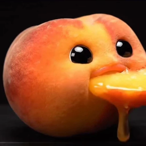 🍑 Стикер «ai fruits» для Telegram