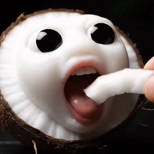 🥥 Стикер «ai fruits» для Telegram
