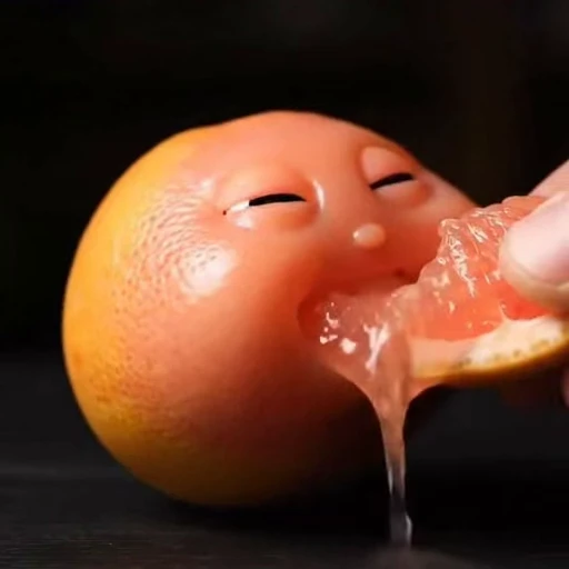 🍊 Стикер «ai fruits» для Telegram